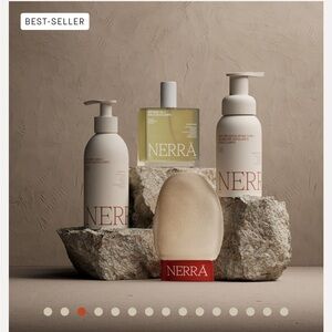 White and Cream Skincare Cleanser & Exfoliant